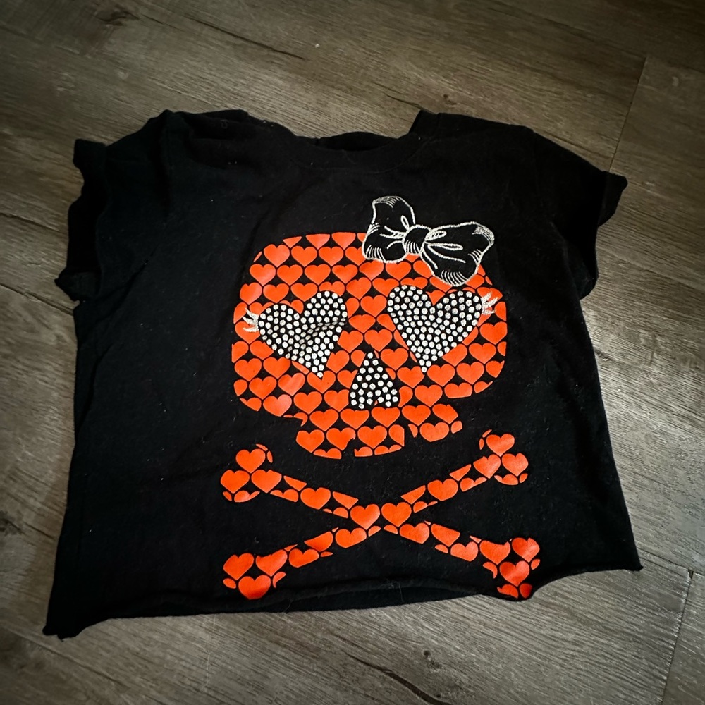 Punk rock skull tee